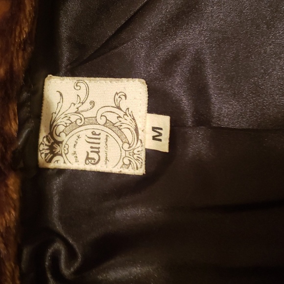 Faux Fur Leopard print coat - Picture 5 of 6